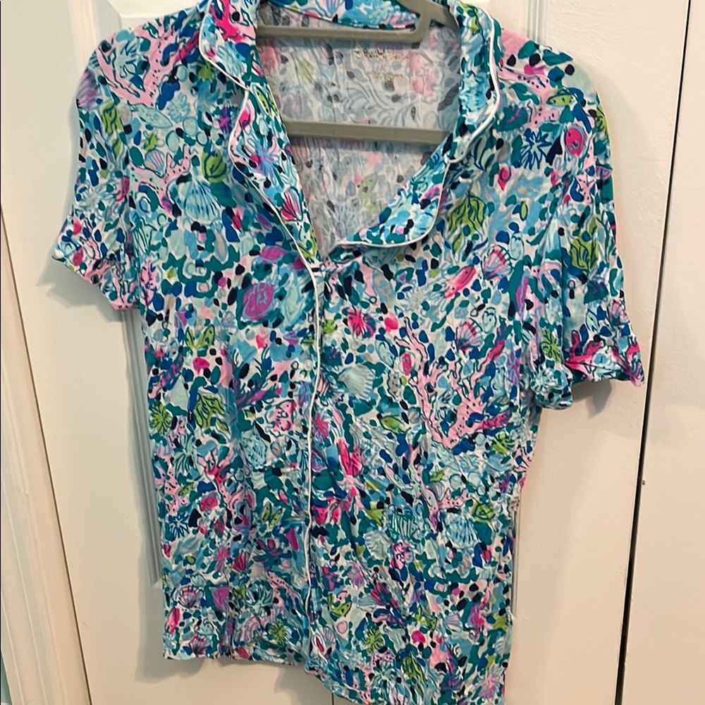 Lilly Pulitzer Pajama Top